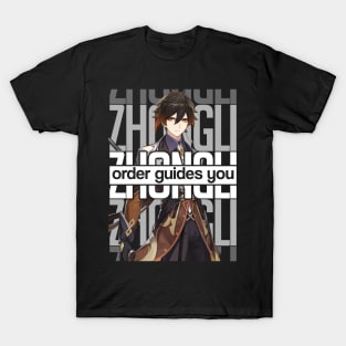 ZHONGLI order guides you Genshin Impact T-Shirt